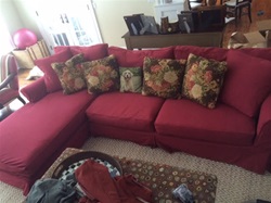 Slipcovers for Restoration Hardware Grand Scale Rolled Arm Sectional Left Facing Chaise