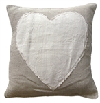Stitched Heart Pillow