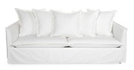 photo of Slipcover for Oasis 85" Sofa by Crate & Barrel