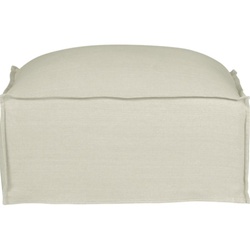 photo of Slipcover for Oasis Ottoman by Crate & Barrel