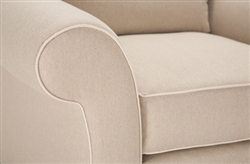 Contrasting piping for Loveseat SC