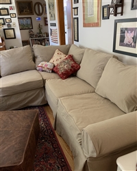 Slipcovers for Pottery Barn Basic Corner Chair