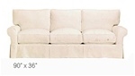 Slipcover for Crate & Barrel Potomac Queen Sleeper Sofa