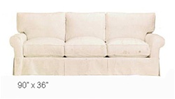 Slipcover for Crate & Barrel Potomac Sofa