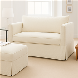 Slipcovers for Crate & Barrel Willow I Large Ottoman