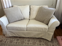 PB Comfort Square Sofa, pottery barn comfort sofa slipcover